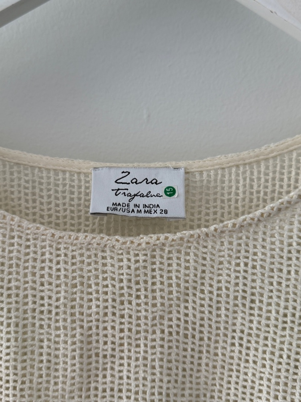 Zara Crochet Fringe Top - Picture 2 of 2